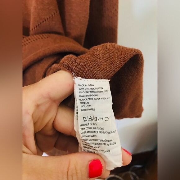 Prana | mainspring sweater in rust | size XL - Picture 6 of 7